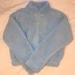 Fluffy Cropped Sherpa